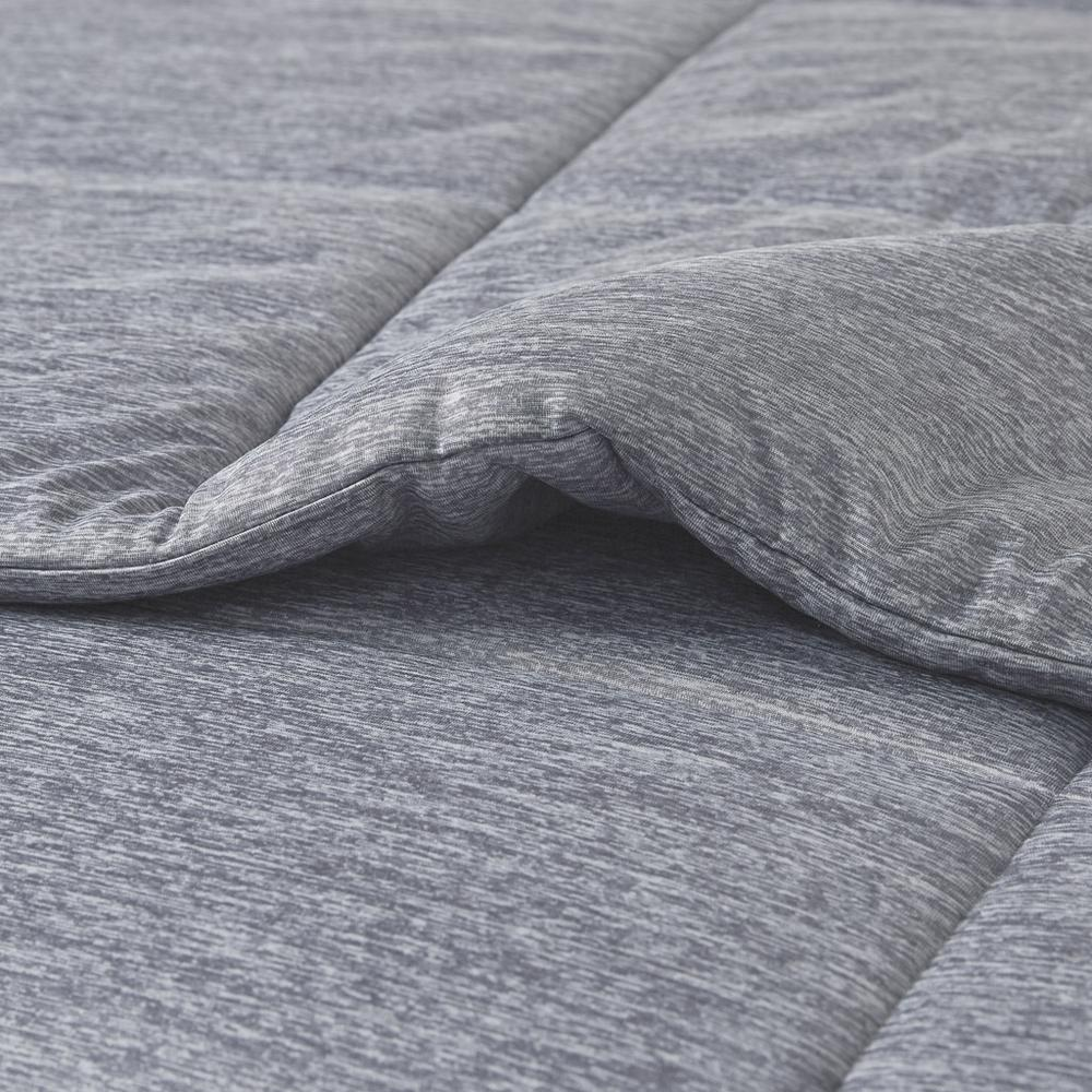 Comfort Cool Jersey Knit Oversized Down Alternative Comforter - Twin/Twin XL