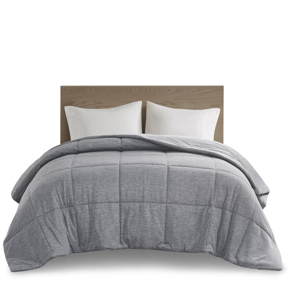 Comfort Cool Jersey Knit Oversized Down Alternative Comforter - Twin/Twin XL